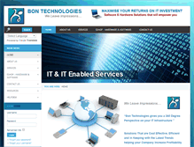 Tablet Screenshot of bontechnologies.com